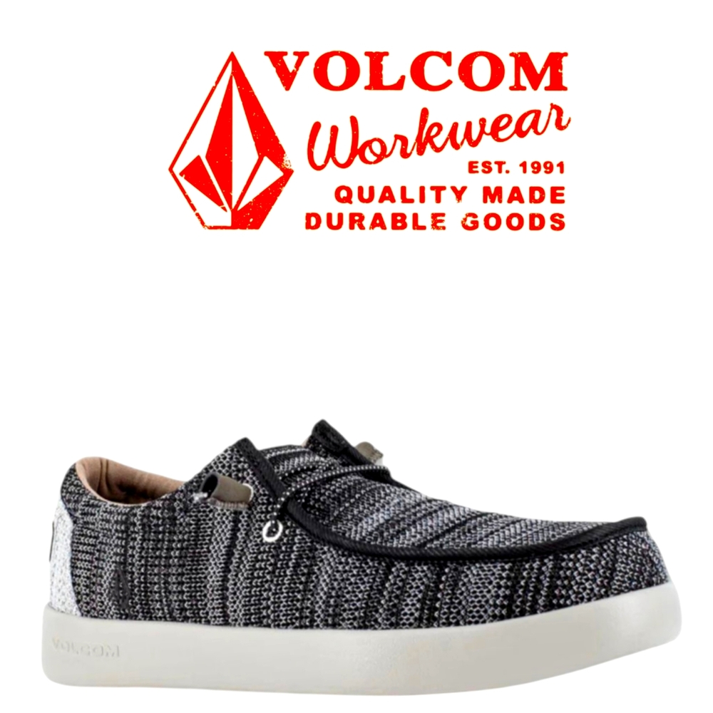 NewVolcom Workwear women Chill SR SD Black Grey VM30804 Work Shoe Grey size 6.5W